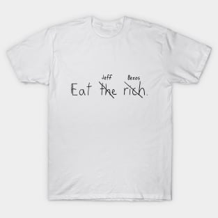 Eat the Rich (transparent background) T-Shirt